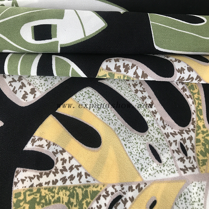 Rhombus printed fabric 