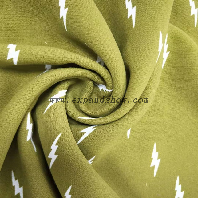 fancy women dresses fabric polyester 180CEY printed 