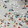 Fancy women dresses fabric polyester tissue faille crepe printed 