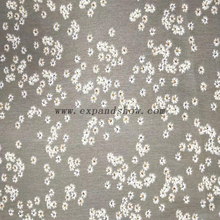Fancy women dresses fabric polyester tissue faille crepe spandex printed 