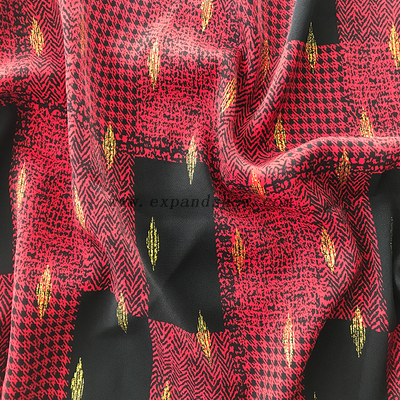 Rhombus printed fabric 