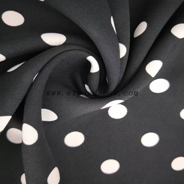 fancy women dresses fabric polyester 180CEY Printed 