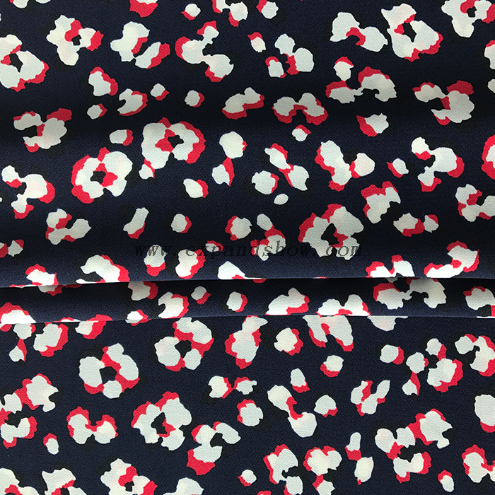 Rhombus printed fabric 