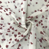 New style 100% polyester printed plain floral chiffon fabric