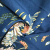 Fancy women dresses fabric polyester tissue faille crepe spandex printed 