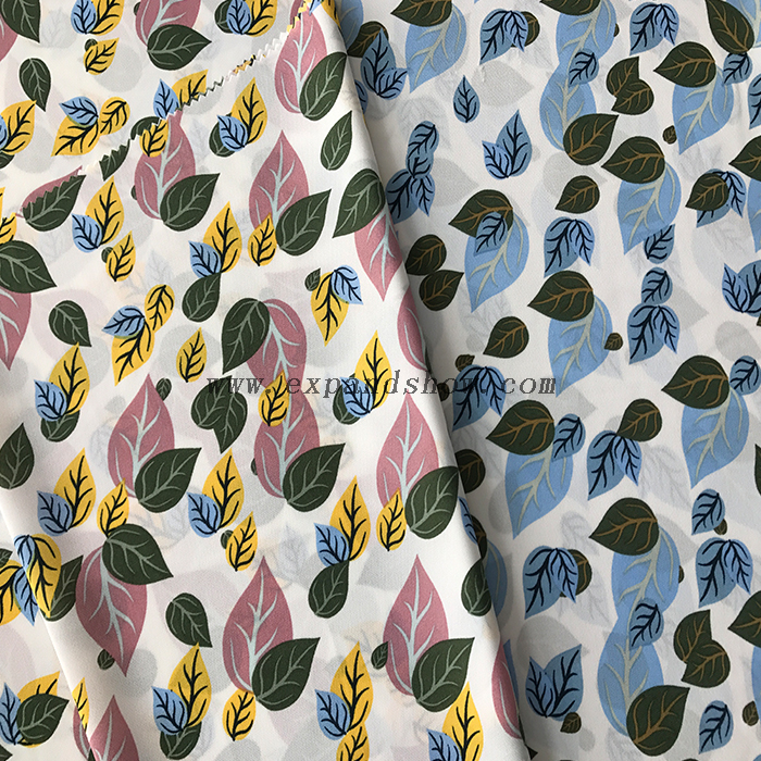 Rhombus printed fabric 