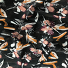 Lurex Chiffon Crepe fabric 