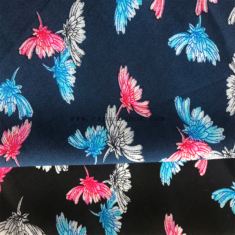 Rayon Printed Fabric