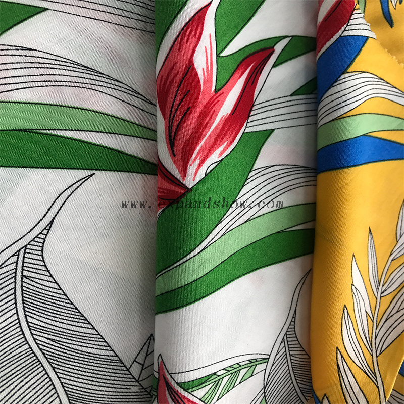 Rayon Printed Fabric