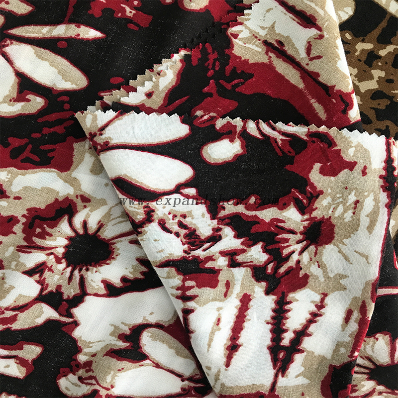 Rayon Printed Fabric