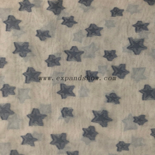 Fancy women dresses fabric polyester chiffon cationic jacquard dyed 