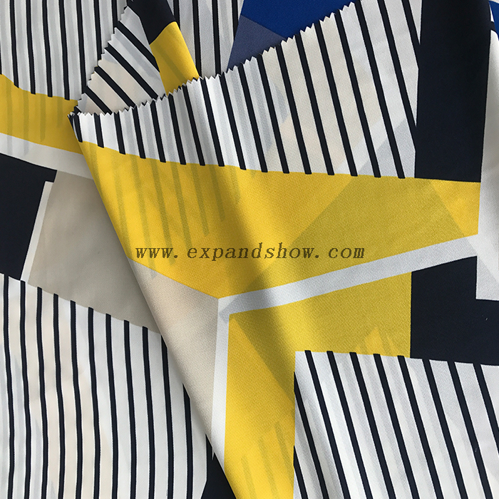 Rhombus Printed Fabric 