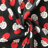 Rhombus printed fabric 