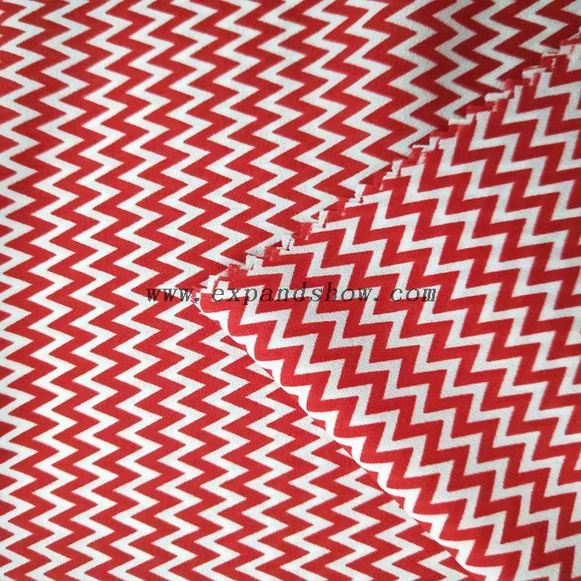 Fancy women dresses fabric polyester tissue faille crepe printed 