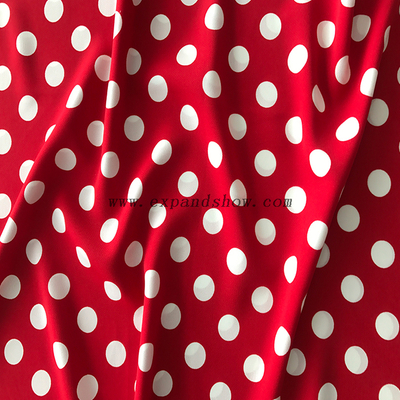 Rhombus printed fabric 