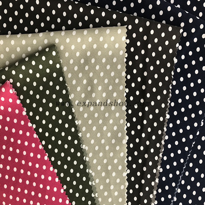 Rhombus printed fabric 