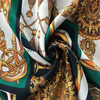 Rhombus printed fabric 