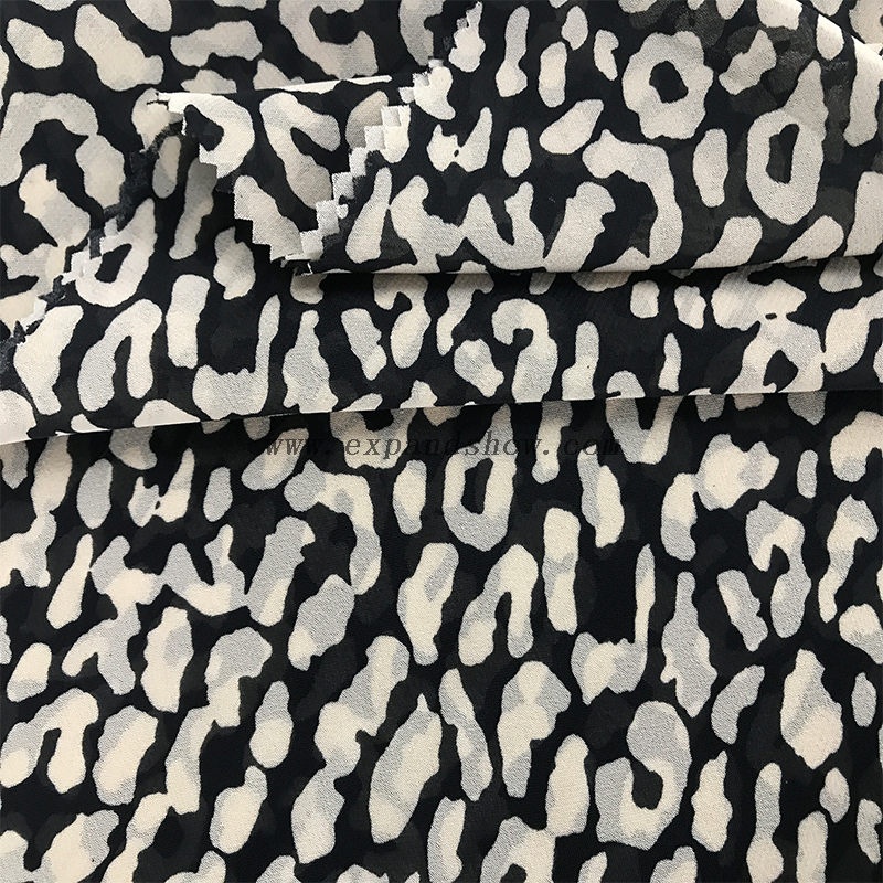 100DChiffon Print Fabric 