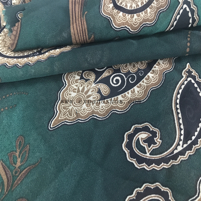 Best price 100% polyester fancy design printed chiffon fabric for women dress