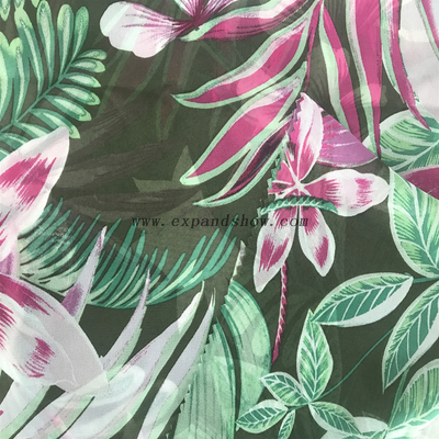 New Design Customized patterns 100% polyester woven printed chiffon fabric