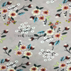 Fancy women dresses fabric polyester tissue faille crepe printed 