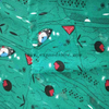 Fancy printed women dresses fabric polyester chiffon crinkle fabric 