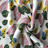 Rhombus printed fabric 