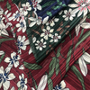 Beautiful silver stripe fabric 