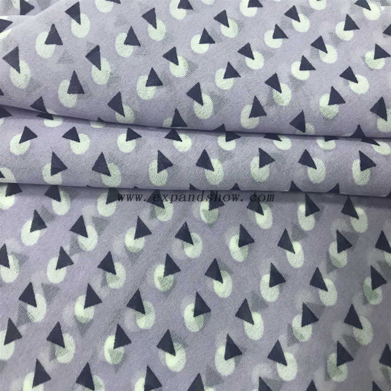 China textile wholesale new popular cheap chiffon printed fabric