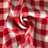 Rhombus printed fabric 