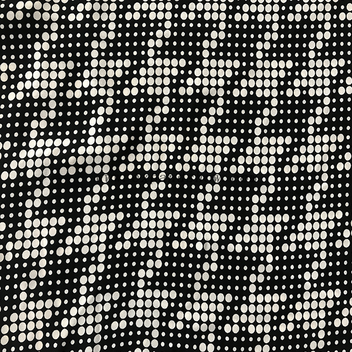 Rhombus printed fabric 