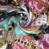 Fancy women dresses fabric polyester tissue faille crepe 