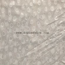 Fancy women dresses fabric polyester chiffon jacquard dyed 