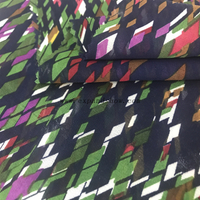 Hot sale 100% polyester chiffon printed fabric for fashion clothing of brand