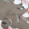 Fancy women dresses fabric polyester high quality soft moss crepe dobby georgette printed 