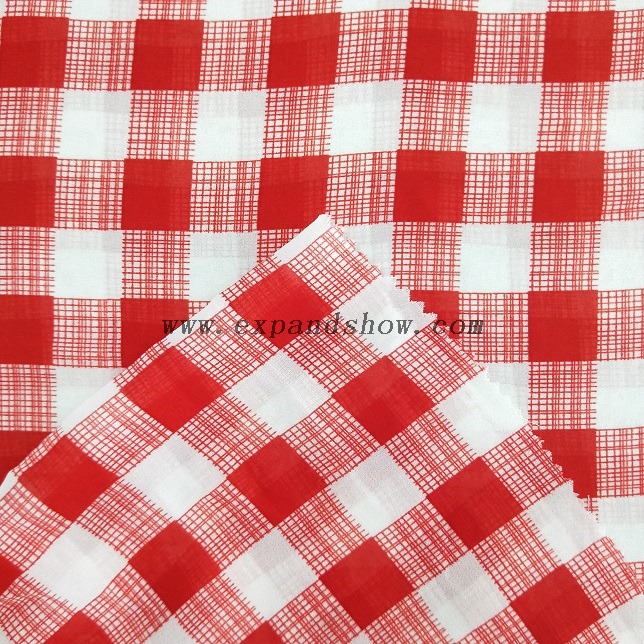 Fancy printed women dresses fabric polyester 75D chiffon fabric 