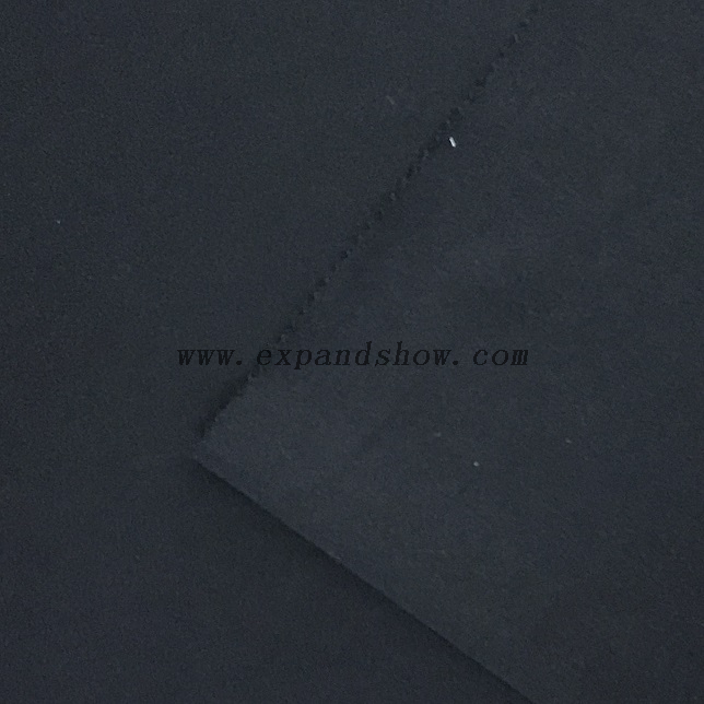 Fancy women dresses fabric polyester scuba crepe dyed fabric