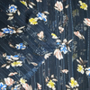 Fancy women dresses fabric polyester chiffon D&L printed fabric 