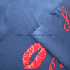 Fancy women dresses fabric polyester high quality satin spandex printed 