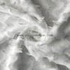 Fancy women dresses fabric polyester chiffon manual jacquard fabric 