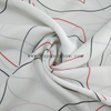 Fancy women dresses fabric polyester high quality soft moss crepe dobby georgette printed 