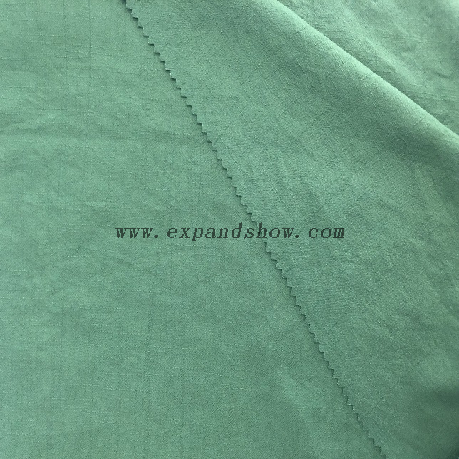 Fancy women dresses fabric tuwa slub fabric dyed 