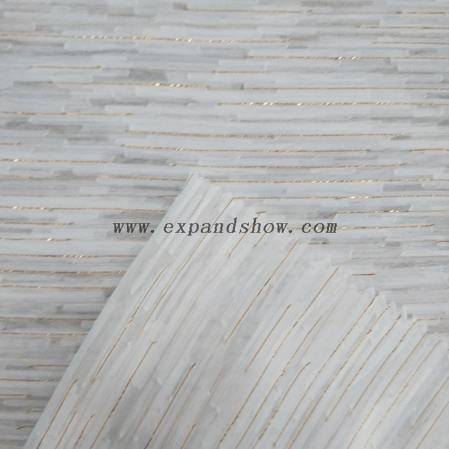 Fancy women dresses fabric polyester chiffon lurex jacquard dyed 