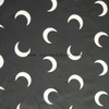 fancy women dresses fabric polyester polka printed 
