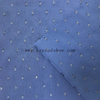 Fancy women dresses fabric polyester chiffon lurex jacquard dyed 