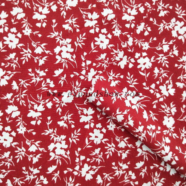 Fancy women dresses fabric polyester high quality koshibo printed 