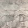 Fancy women dresses fabric polyester chiffon manual jacquard fabric 