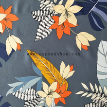 fancy women dresses fabric polyester full way stretch printed 