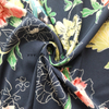fancy women dresses fabric polyester full way stretch printed 