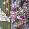 Fancy women dresses fabric polyester high quality satin spandex printed 